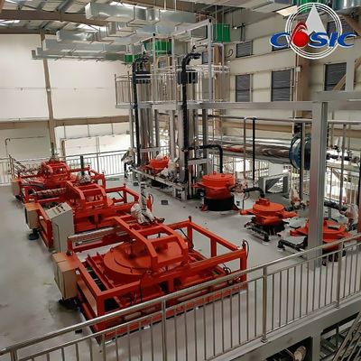 1500L×3 CO2 Drying Aerogel Insulation Material